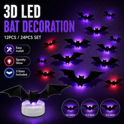 Bat 3D Led Decorations