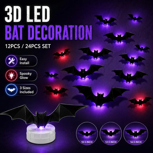 Bat 3D Led Decorations
