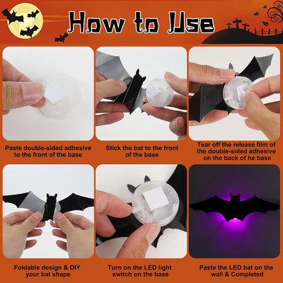 Bat 3D Led Decorations